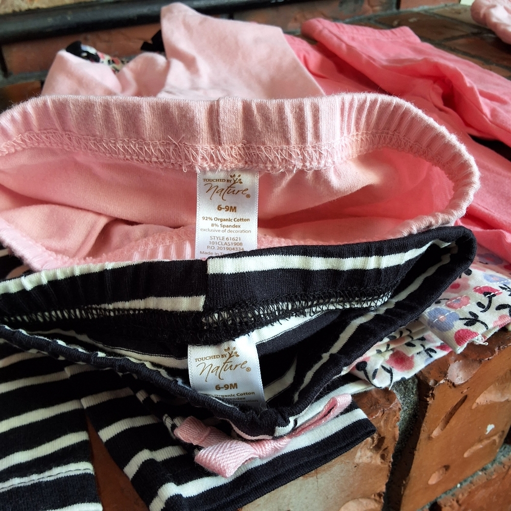 8 Touched by Nature Ditsy Floral Baby Leggins - Picture 8 of 8